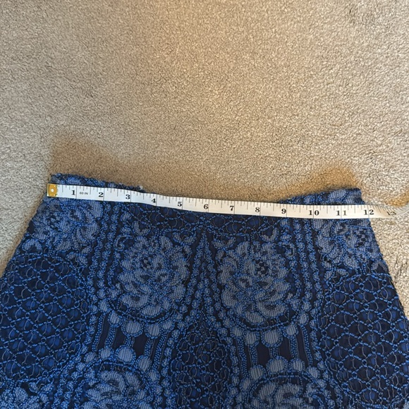 ALEXIS Gigi Shorts Passionate Blue Crochet Knit Size 24 / XS - Picture 5 of 8